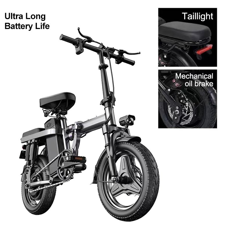 Aluminum Frame 500w 48V 20ah Electric Bicycle 3 Speed Electric Mountain Bike 14 Electric Bike E Bike 60km Fast Speed Ebike