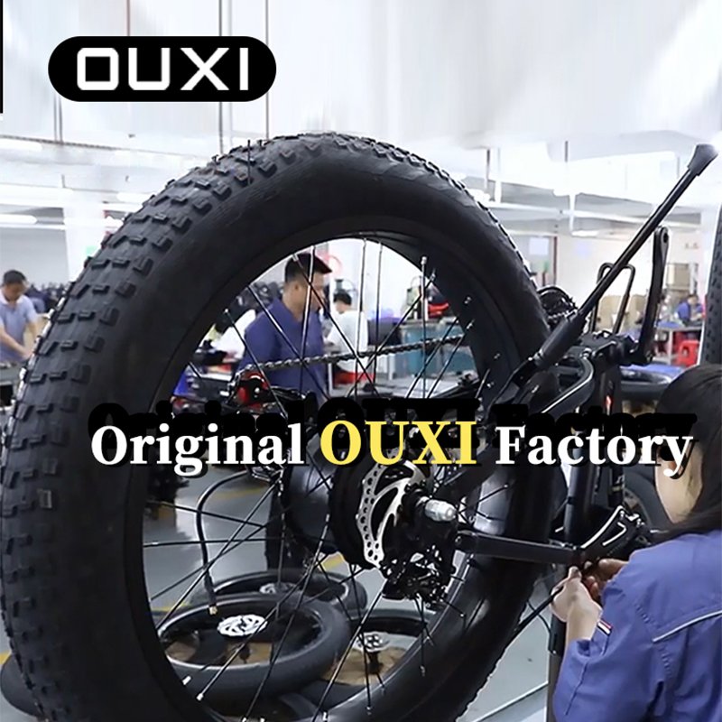 OUXI V8 3.0 H9 3.0 Electric Mountain Bike 48V 1000W Fat Tire Ebike Fatbike High Power Electric Bicycle