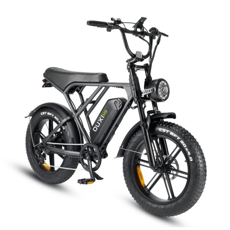 OUXI V8 3.0 H9 3.0 Electric Mountain Bike 48V 1000W Fat Tire Ebike Fatbike High Power Electric Bicycle