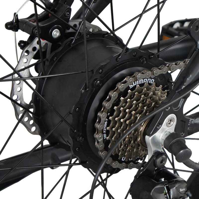 USA EU Canada Warehouse Stock 250W 750w 36V 48v Battery Fat Tire Hub Motor Electric Mountain Hybrid Bike City Bicycle