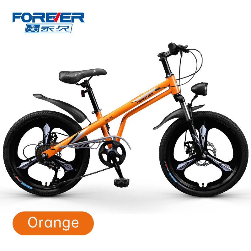 FOREVER High Quality Wear Resistant Thickened High Carbon Steel Frame 20/22 Inch Single /7 Speed Student Bicycle