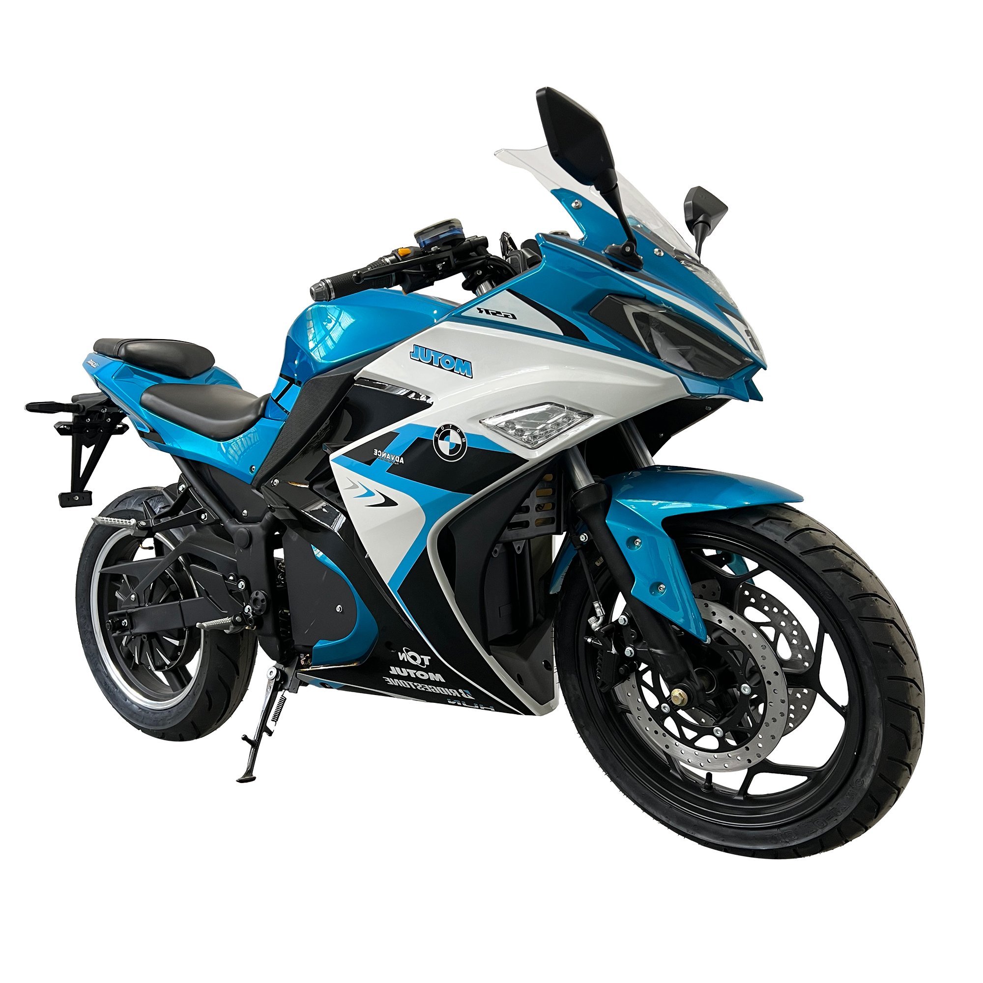 Electric Racing Motorcycle 2000W 3000W 72V Lithium Battery 17 inch Power Motor Off Road Motorbike
