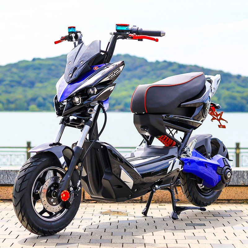 2024 DETRITUS High-End 1200W Electric Scooter Powerful Smart Sensor Adult E Motorcycle Unisex Applicable