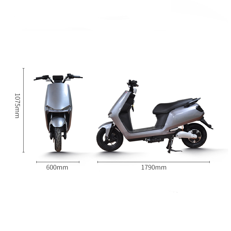 Easy and quick two rounds electric cycle Ride an electric motorcycle for two people