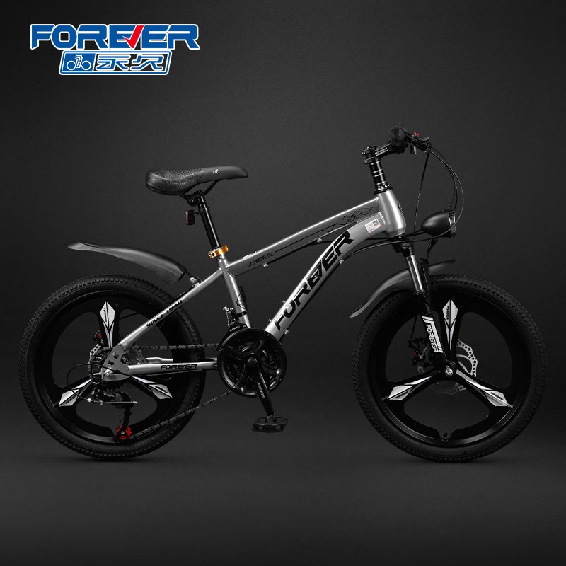 FOREVER 2023 Factory New Product 18/20/22 Inch 7/21 Speed Steel Student Bicycle Mini Bike For Children Mountain Bike