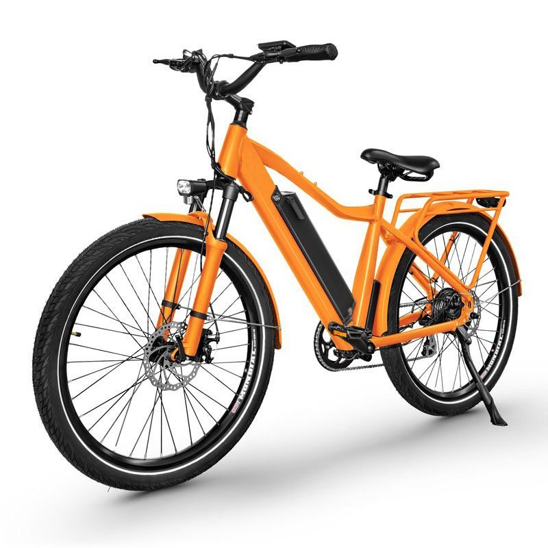 Mountain Snow Electric Fat Tire Mountain Bike 48V 1000W Motor Electric Bike 15Ah Lithium Battery Electric City Bike