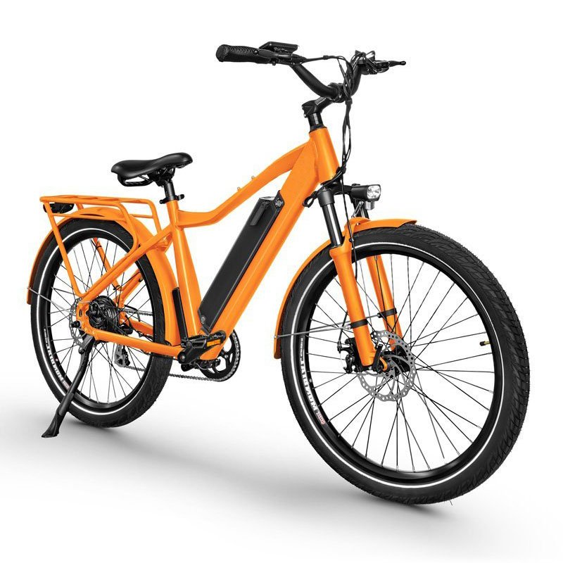 Mountain Snow Electric Fat Tire Mountain Bike 48V 1000W Motor Electric Bike 15Ah Lithium Battery Electric City Bike