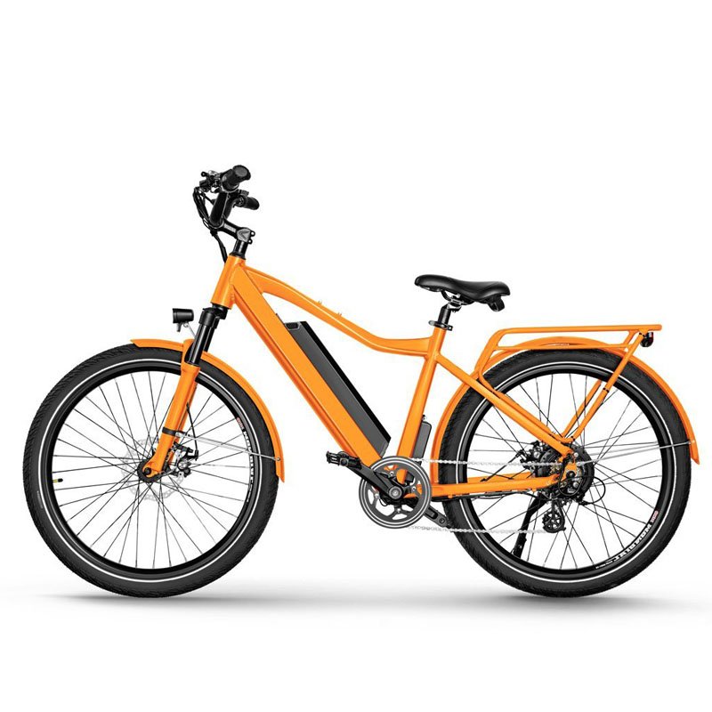 Mountain Snow Electric Fat Tire Mountain Bike 48V 1000W Motor Electric Bike 15Ah Lithium Battery Electric City Bike