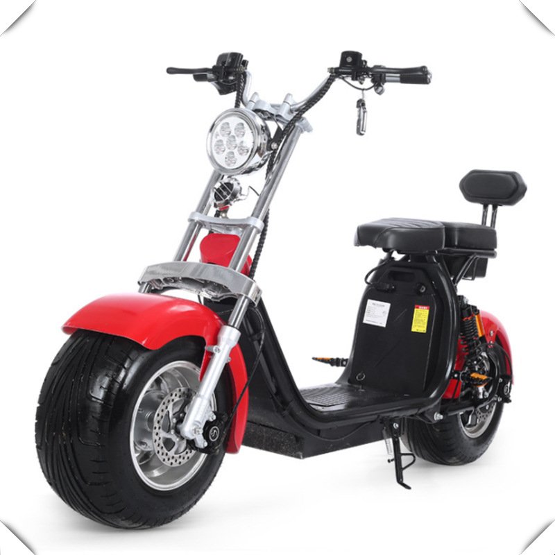 YIDE New Steel Frame Electric Scooters 2000W Brushless Citycoco For Men Disc Brake Steel Frame Electric City Bike