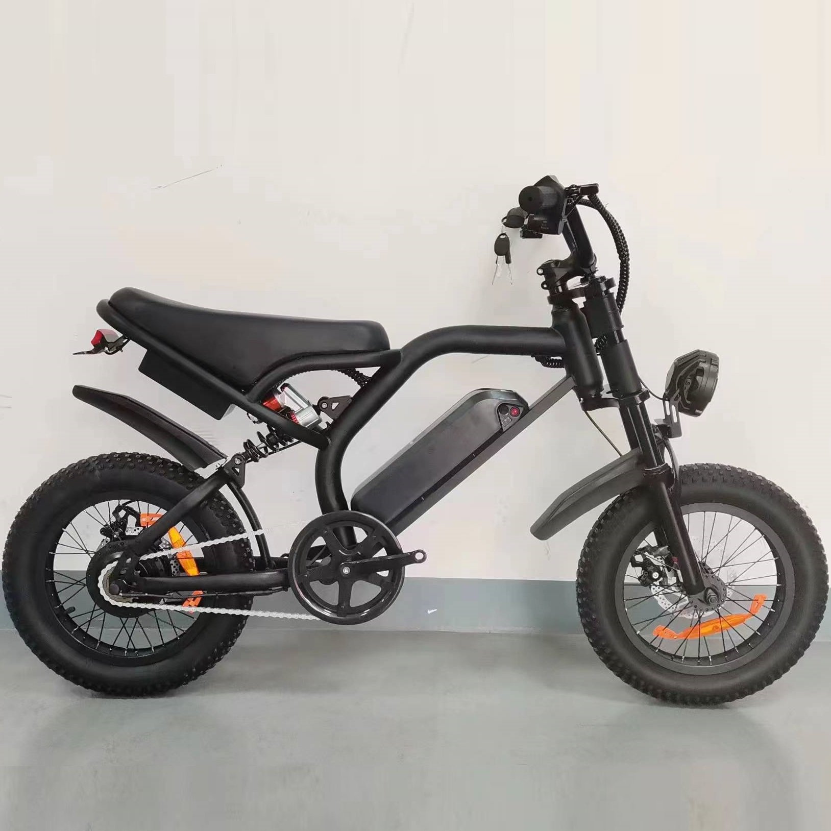 Kid Electric Mountain Bike Fat Tire 48v 350w Off Road Snow Ebike E-bike Bicycle Electric Fat Tyre 16inch