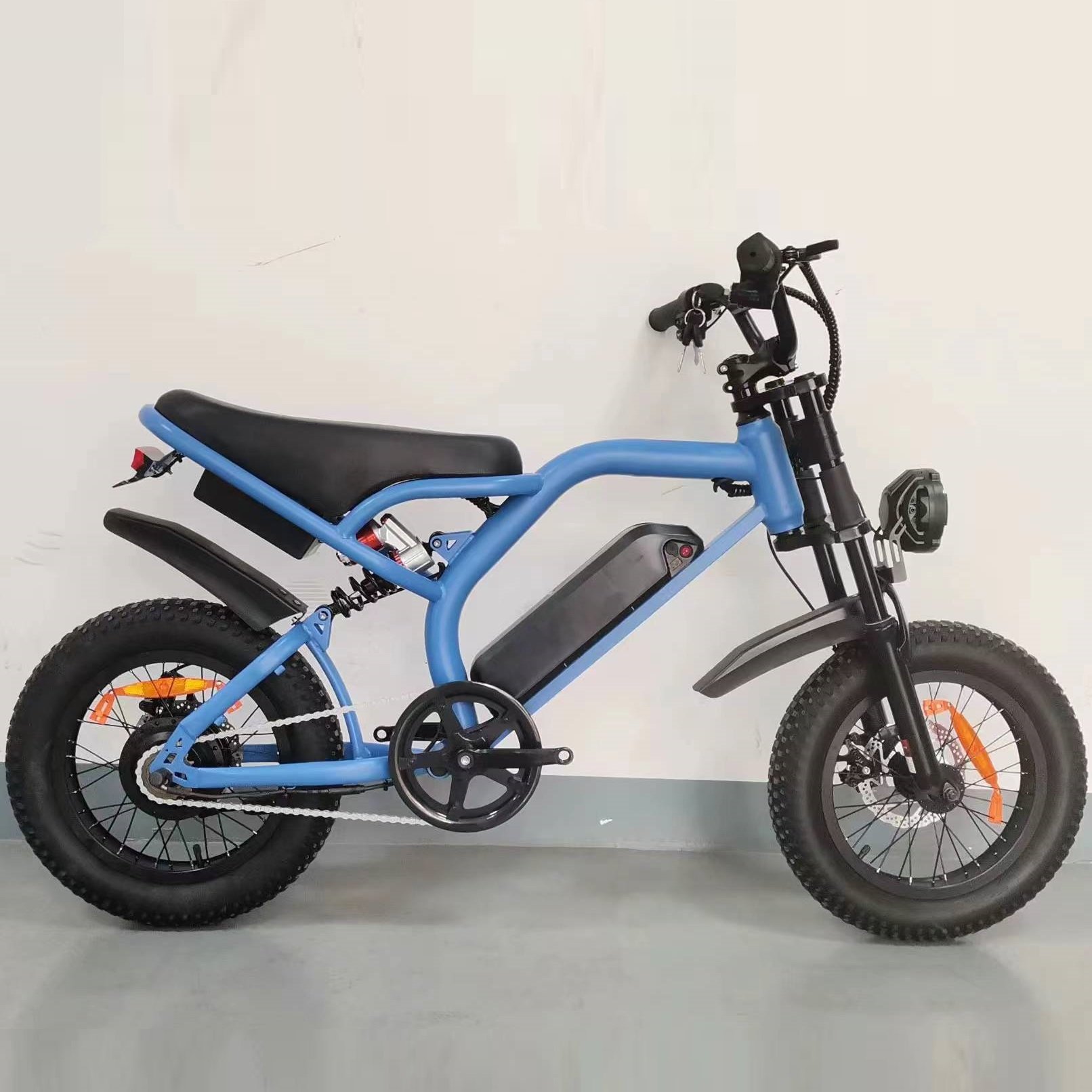 Kid Electric Mountain Bike Fat Tire 48v 350w Off Road Snow Ebike E-bike Bicycle Electric Fat Tyre 16inch