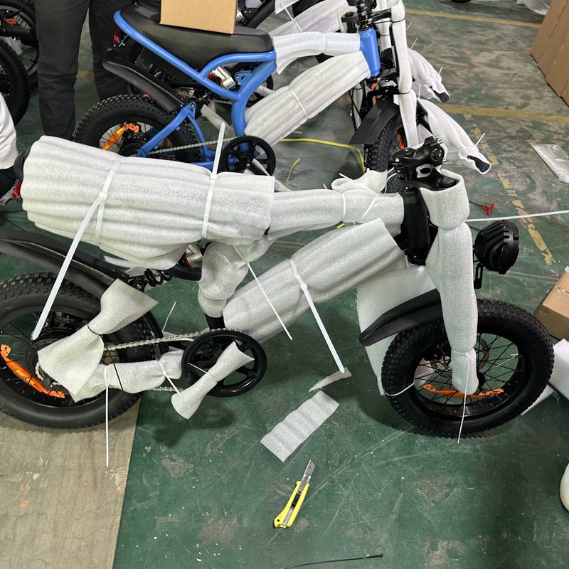 Kid Electric Mountain Bike Fat Tire 48v 350w Off Road Snow Ebike E-bike Bicycle Electric Fat Tyre 16inch