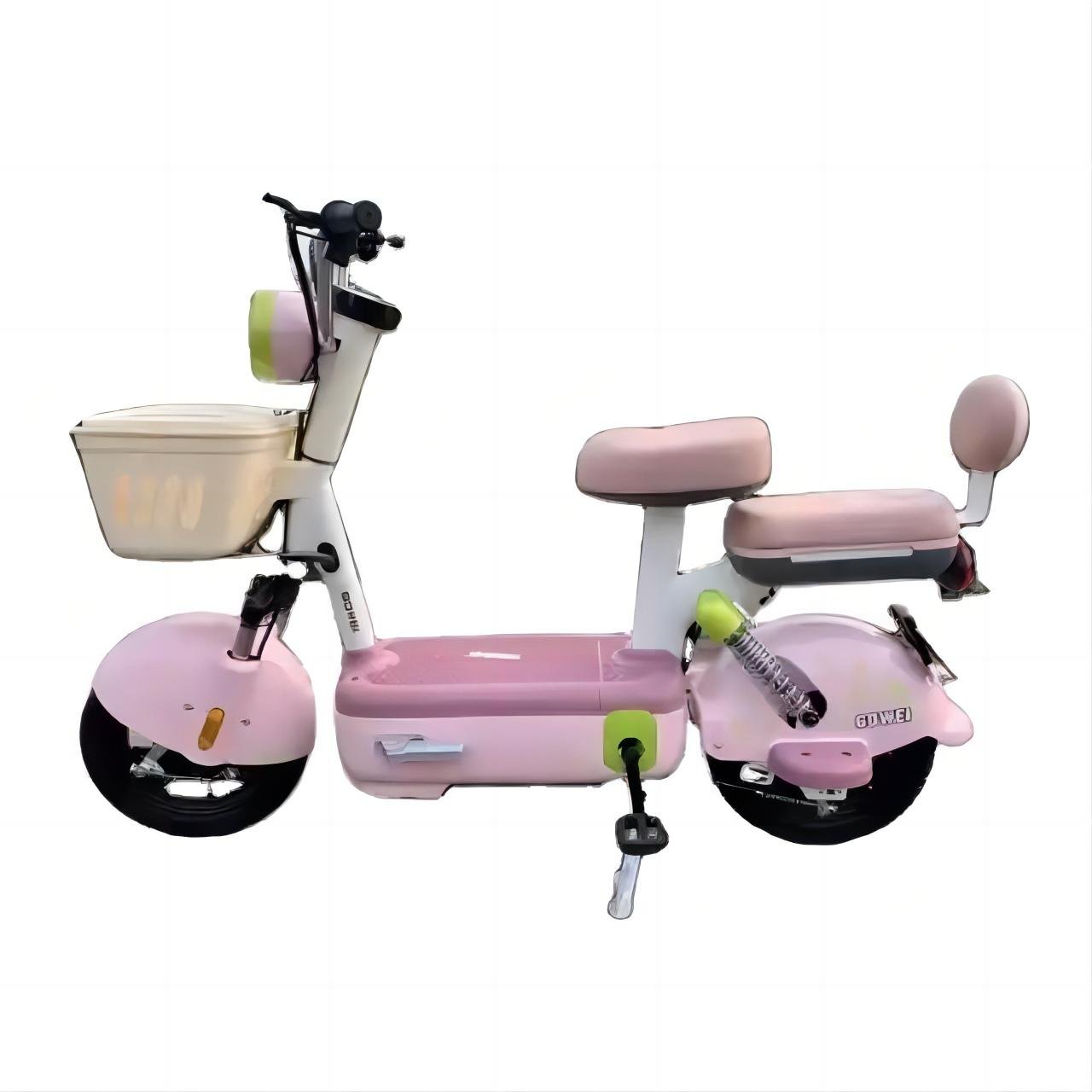 Hot Sales Small Home Leisure Walking Electric City Bike 350w Light Electric Bike 48v 400W Women Girl 2 Wheels Moped Scooter