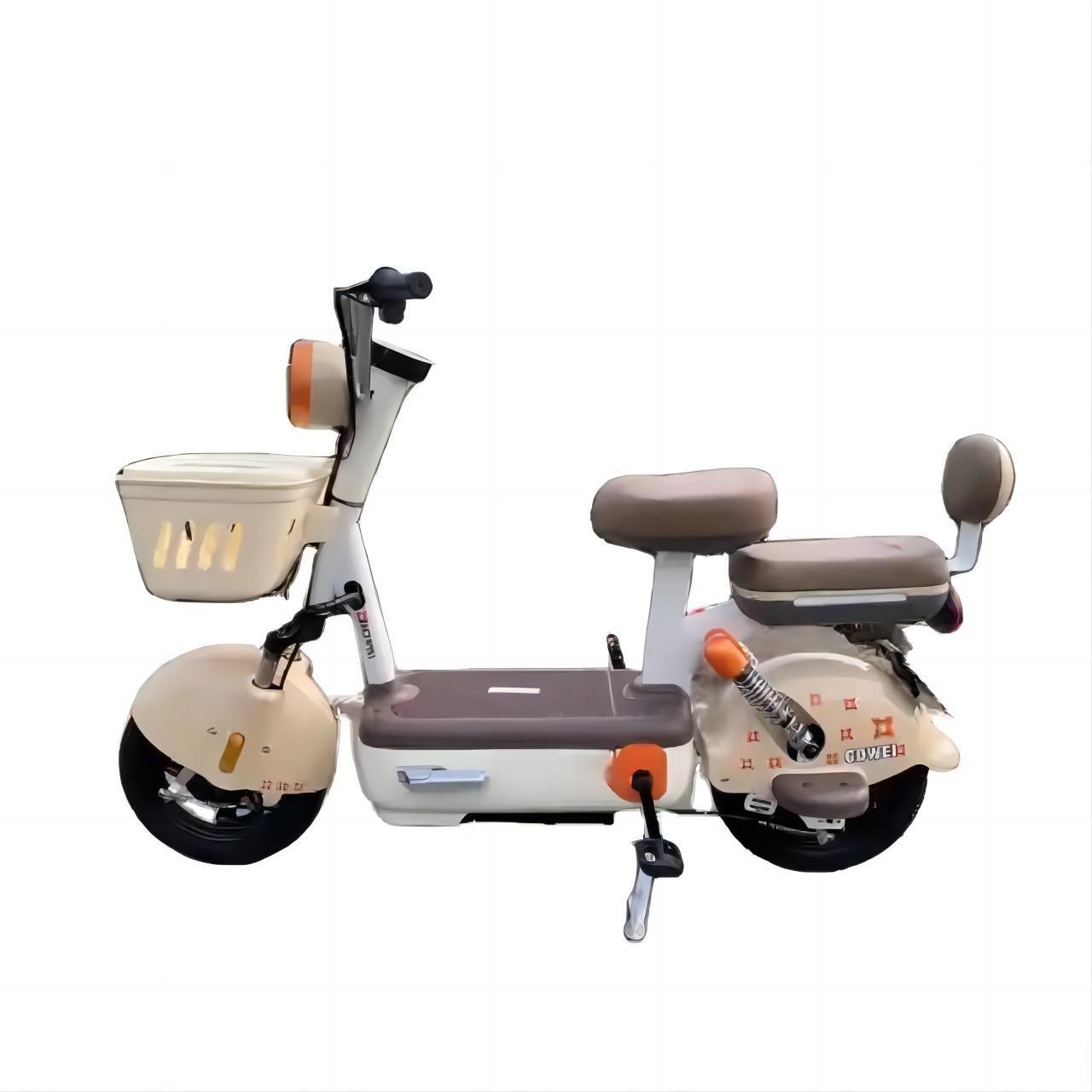 Hot Sales Small Home Leisure Walking Electric City Bike 350w Light Electric Bike 48v 400W Women Girl 2 Wheels Moped Scooter