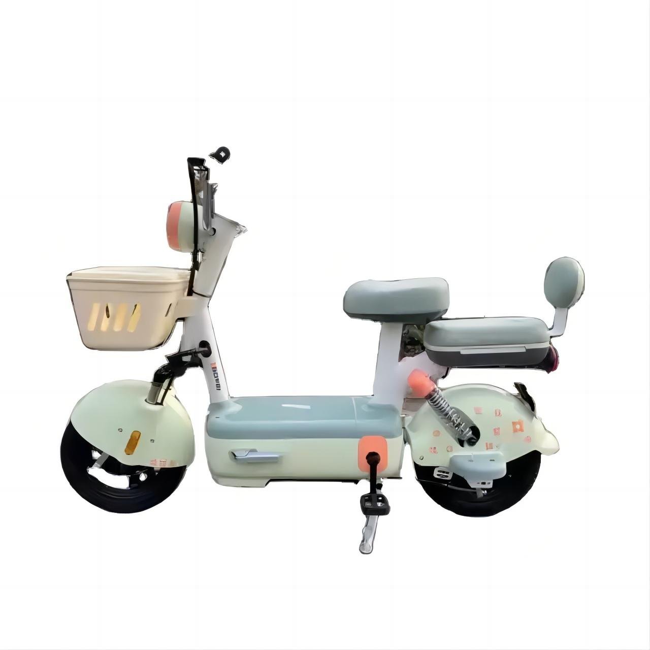 Hot Sales Small Home Leisure Walking Electric City Bike 350w Light Electric Bike 48v 400W Women Girl 2 Wheels Moped Scooter