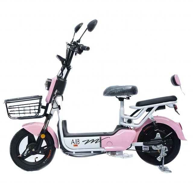 Wholesale Electric Bicycle Scooter 48V Two seat Adult moped Electric Cheap City bike no battery electric bike