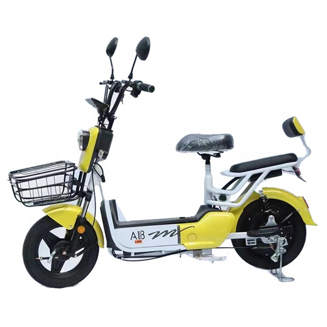 Wholesale Electric Bicycle Scooter 48V Two seat Adult moped Electric Cheap City bike no battery electric bike