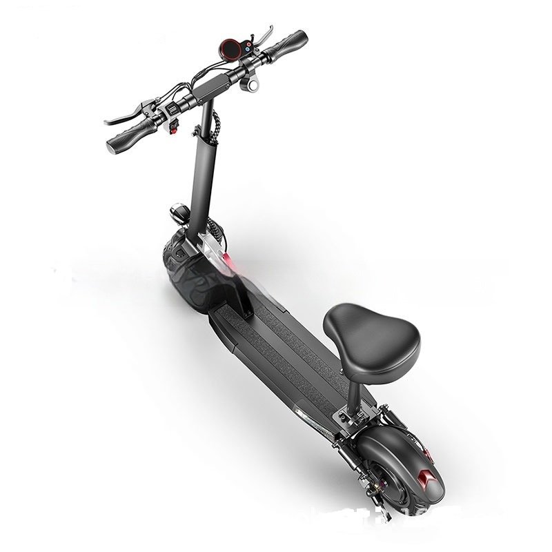EU-US Warehouse 800W High-Speed Folding Electric Scooter 48V15AH Two-Wheel Electric Vehicle LED App Cheap Powerful Popular