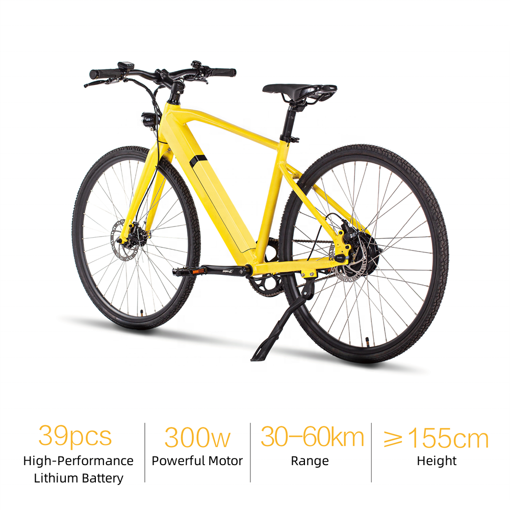 Wholesale 300W 10Ah Ebike Vintage Electric City Bike 300W Electric City Cycle E Bike European Warehouse 700C Commut E Bicycle