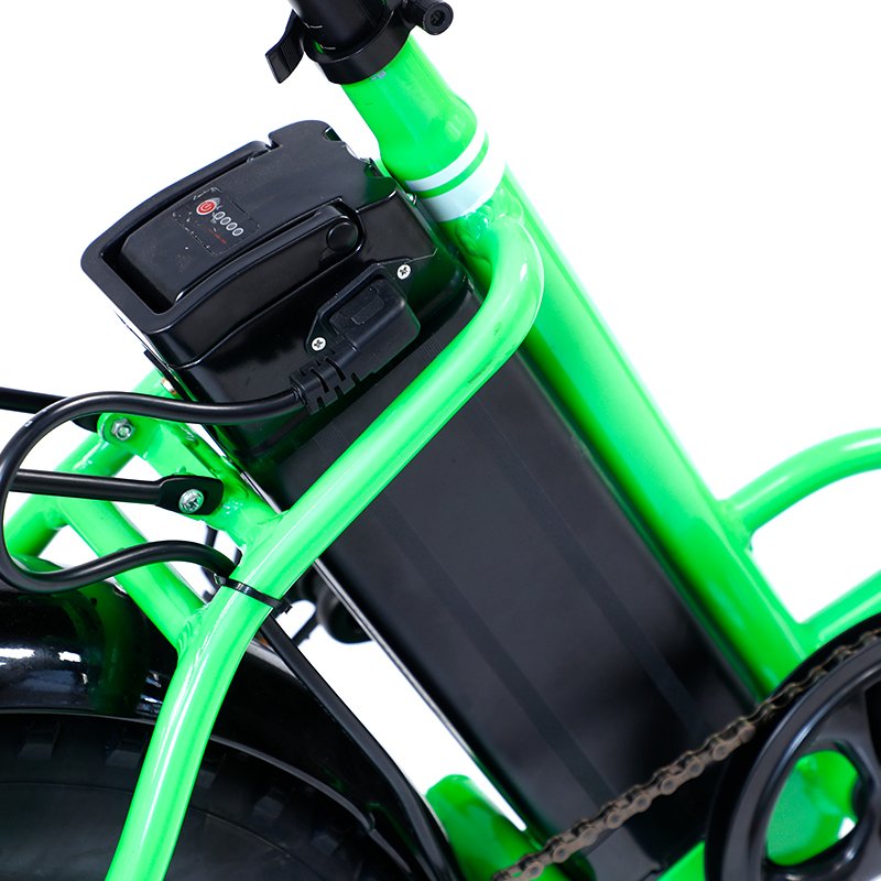 20" Fat Tire Foldable Mountain Electric Bike 48V 7-Speed Central Motor Customized 15ah Aluminum Frame Outdoor Designed CE L20