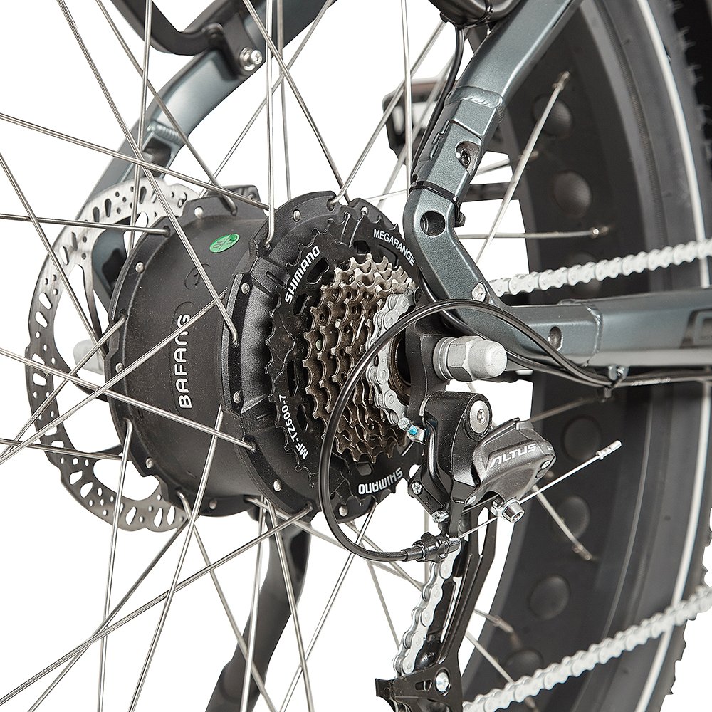 high end ebike 52V/16.8A electric bike mountain electric bike 52V 750W 26'' commute bike by CIRQ