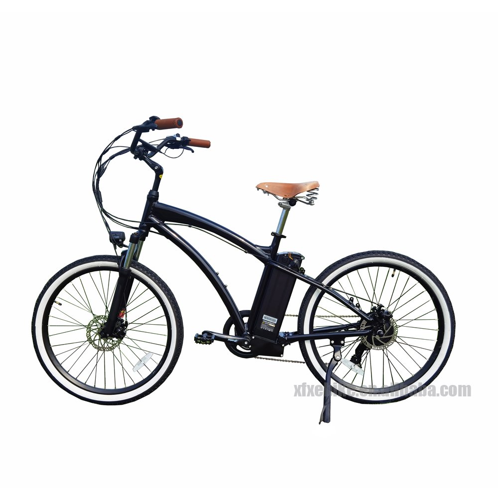 Vintage 26inch Ebike 250W/350W/500W Bafang Motor Electric City Bike For Adult