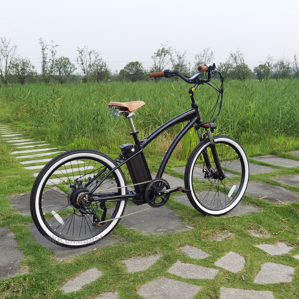 Vintage 26inch Ebike 250W/350W/500W Bafang Motor Electric City Bike For Adult