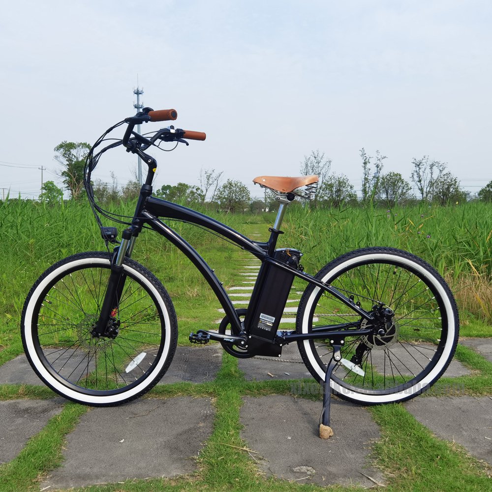 Vintage 26inch Ebike 250W/350W/500W Bafang Motor Electric City Bike For Adult