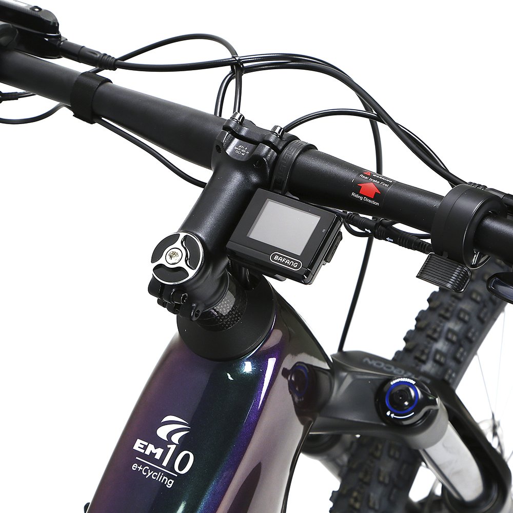 Hot Selling TWITTER EM10 Mid Drive Ebike Aluminium Electric MTB Bafang Mid Drive Full Suspension Mountain Bicycles for Sale