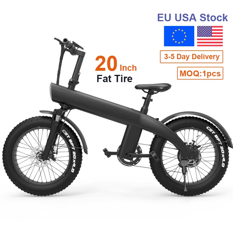 Kixin Hx Q3 13ah 48v Fatbike Eu Usa Warehouse 750w Fat Tire 20 Inch Electro E Bike Electrico Scooter Ebike Electric City Bike
