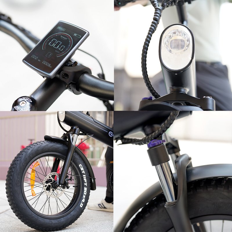 Kixin Hx Q3 13ah 48v Fatbike Eu Usa Warehouse 750w Fat Tire 20 Inch Electro E Bike Electrico Scooter Ebike Electric City Bike