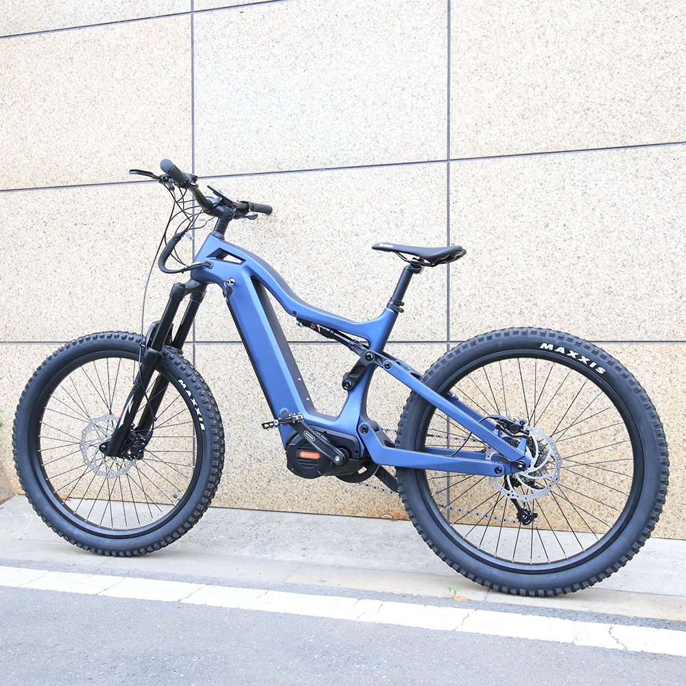 bafang m620 1000w shimano 9 speed ebike mid drive mountain e bike full suspension 48v carbon fiber electric bicycle