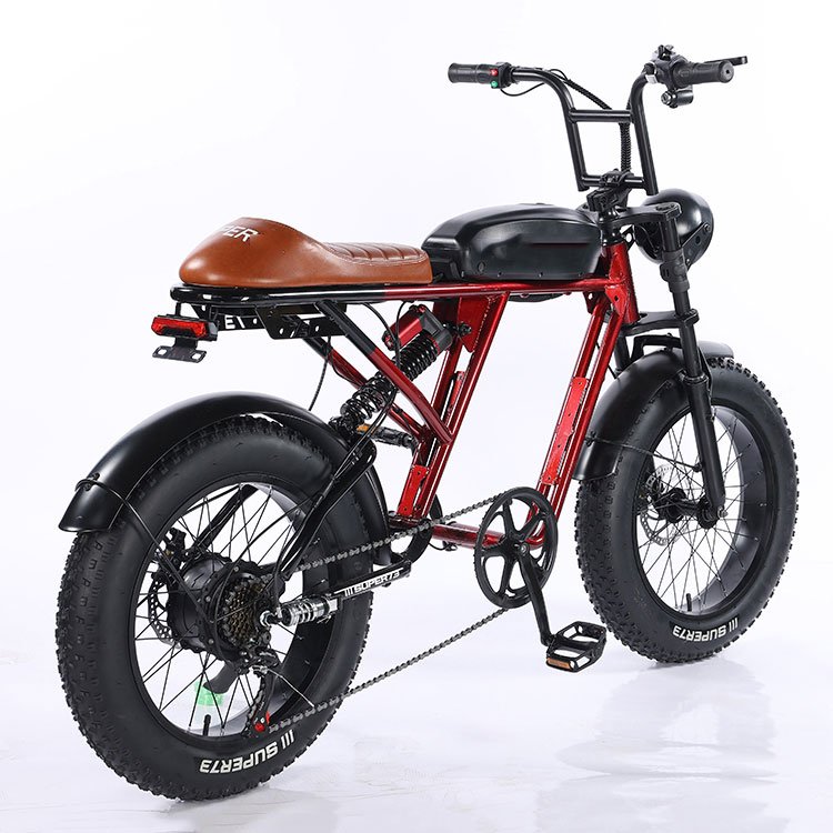 Cheap Customized Sur Ron MTB Bike 20 Inch 500W/1000W Electric Fat Tire Hybrid City Mountain E Dirt Bike Bicycle Motorcycle