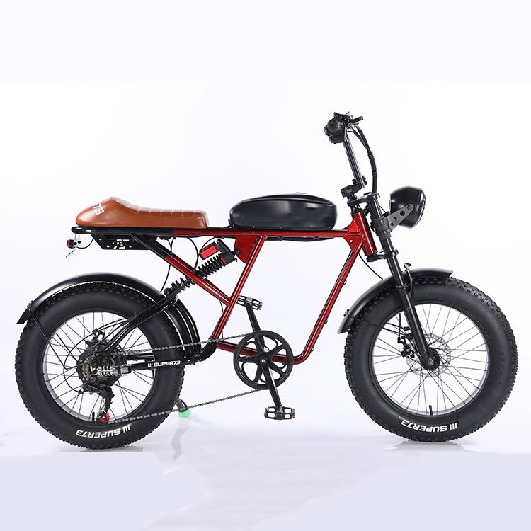Cheap Customized Sur Ron MTB Bike 20 Inch 500W/1000W Electric Fat Tire Hybrid City Mountain E Dirt Bike Bicycle Motorcycle