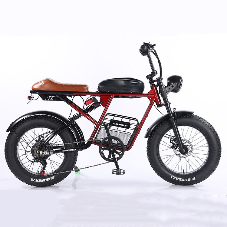 Cheap Customized Sur Ron MTB Bike 20 Inch 500W/1000W Electric Fat Tire Hybrid City Mountain E Dirt Bike Bicycle Motorcycle