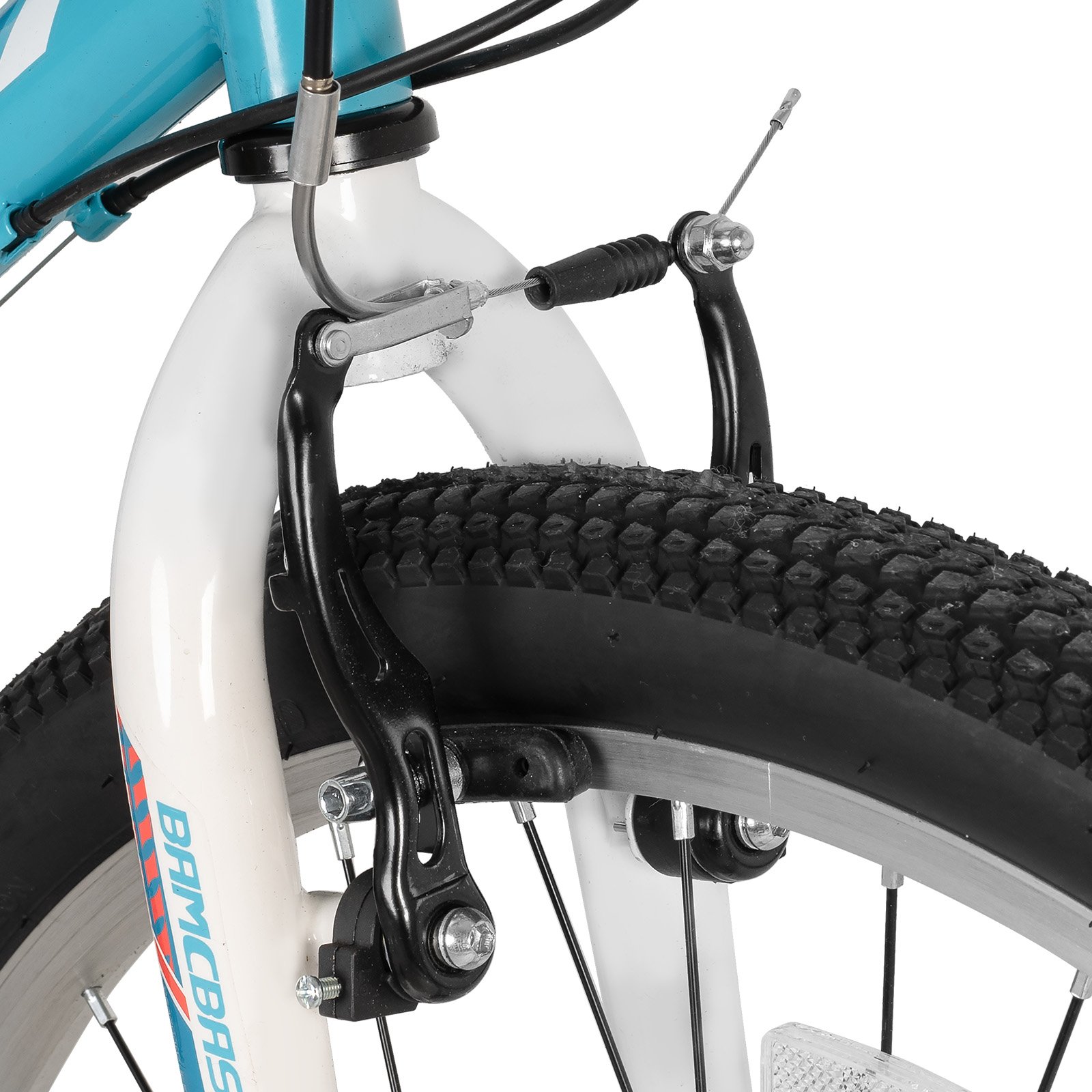 JOYKIE BAMCBASE high quality 24 inch Steel 21 Speed V Brake mountain Bike bicycle for adult