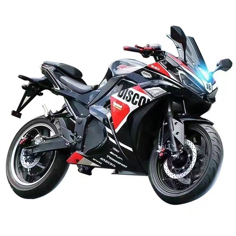 High Power High Speed Electric Motorcycle Eec Coc Racing Adult Electric Bike72v 5000W Faster Electric Moped bike