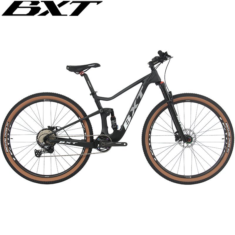 XC Full Suspension Carbon Complete Mountain Bicycle OEM 29er 11 speed Shimano Travel 100mm Suspension MTB Bike 29Inch