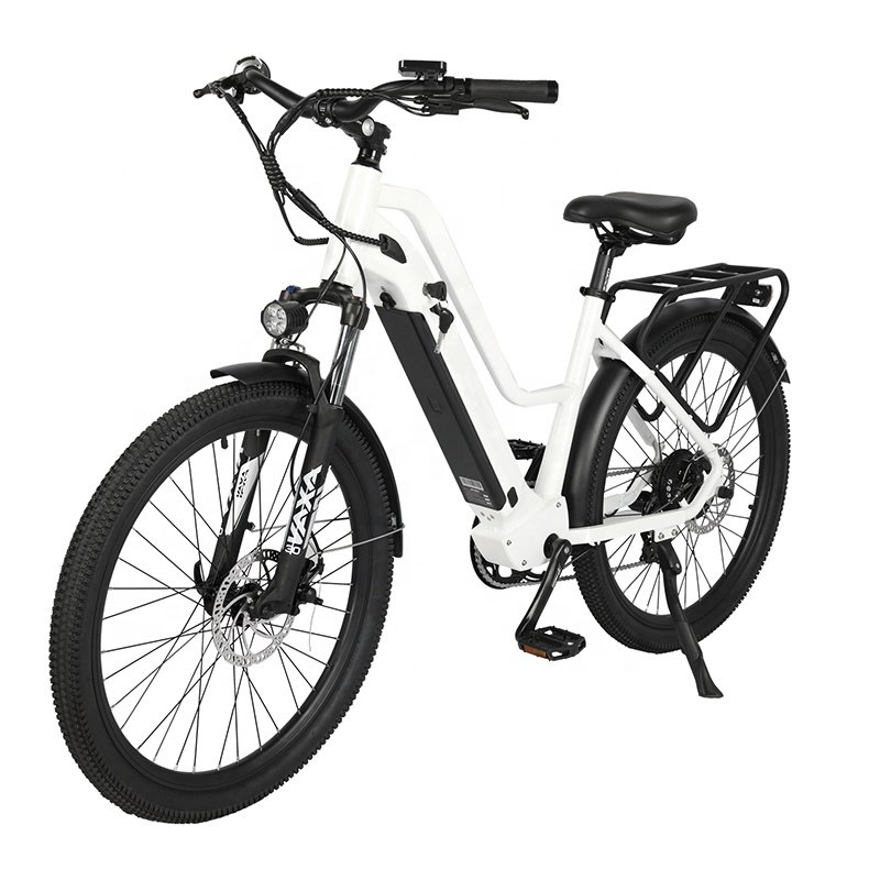 Electric City Bike 26 Inch*2.35 Electric Bicycle Electric Moped Bike For Ladies