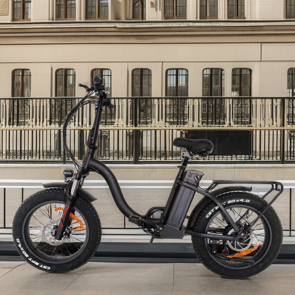 2024 Hot Sale Folding Electric Bicycle 500W 48V Electric City Bike With Popular Discount
