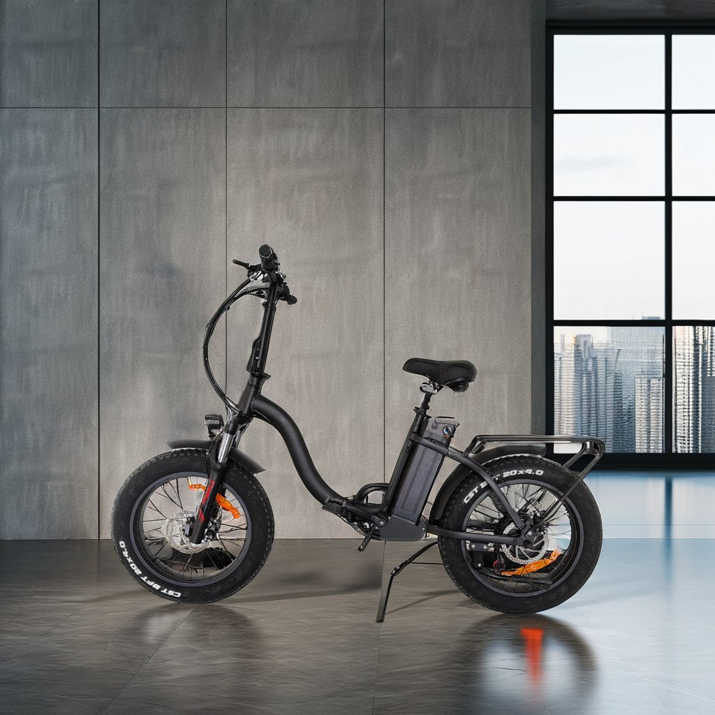 2024 Hot Sale Folding Electric Bicycle 500W 48V Electric City Bike With Popular Discount