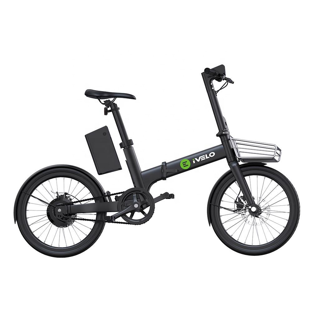 Wholesale Standard Speed Foldable and Portable City Ebike Electric Bike Bicycle Customized Color and App Support
