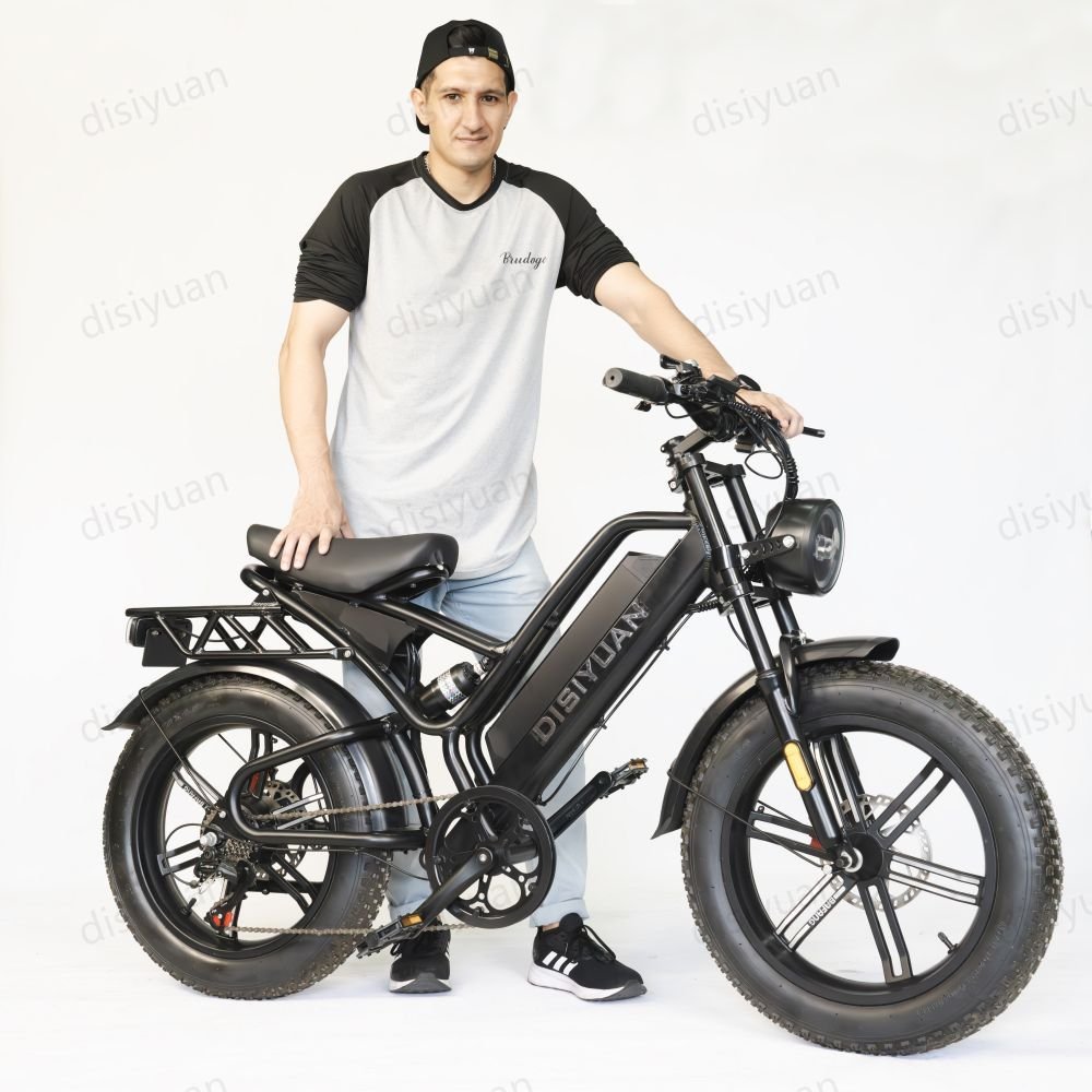 Disiyuan Super powerful Long Range Dirt Mountain 73 Fat Tire E bike E Bike Electric Bicycle S9 STD