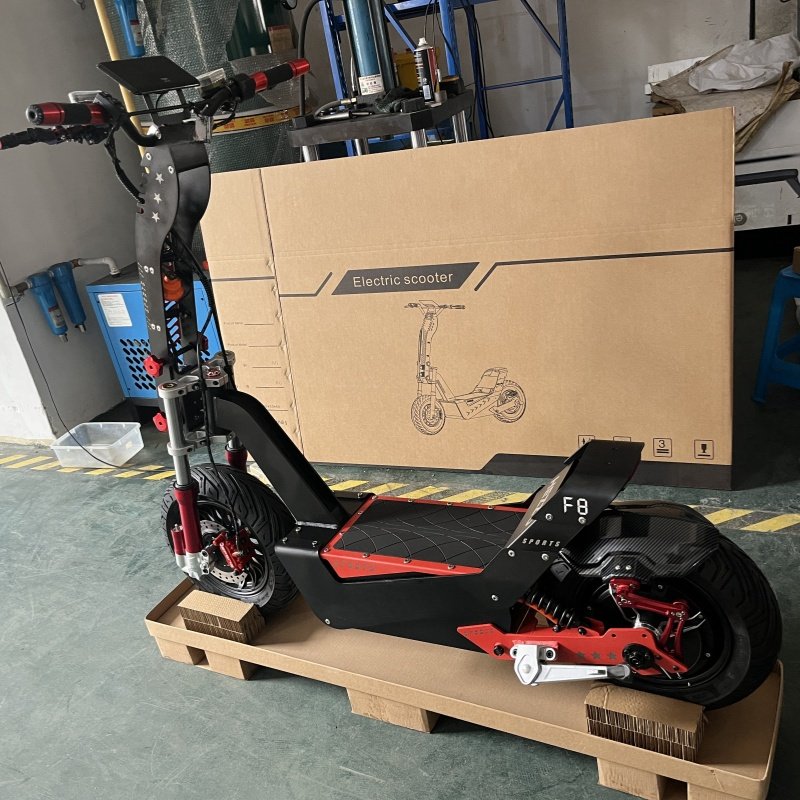 2024 New Product 74v 40Ah 5500W Folding Electric Scooter Dual Drive Motor Good Price for Adults