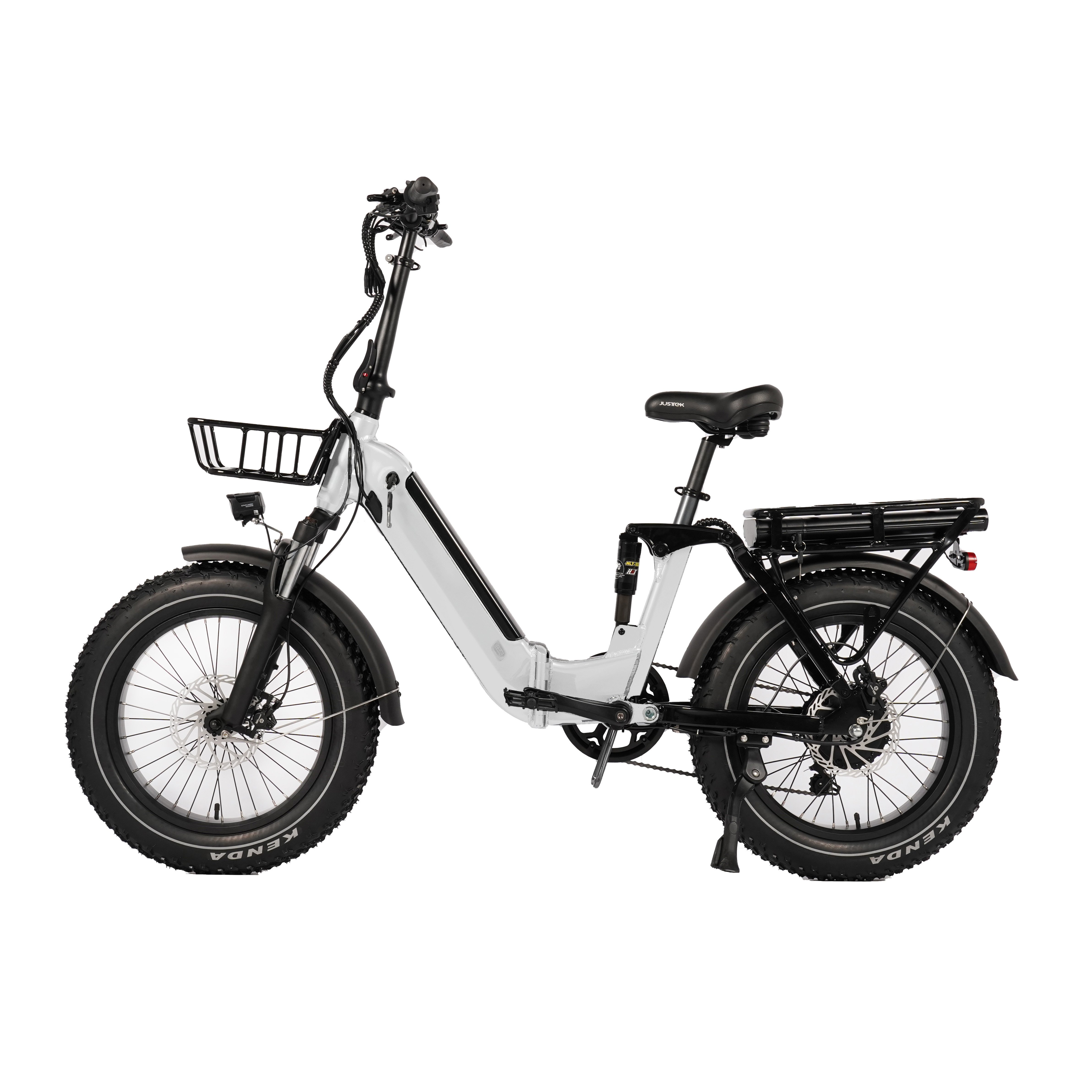 E-bike 750w motor fat tire foldable electric bike high speed 45km/h electric bicycle with 48v 15ah dual battery with 100km range