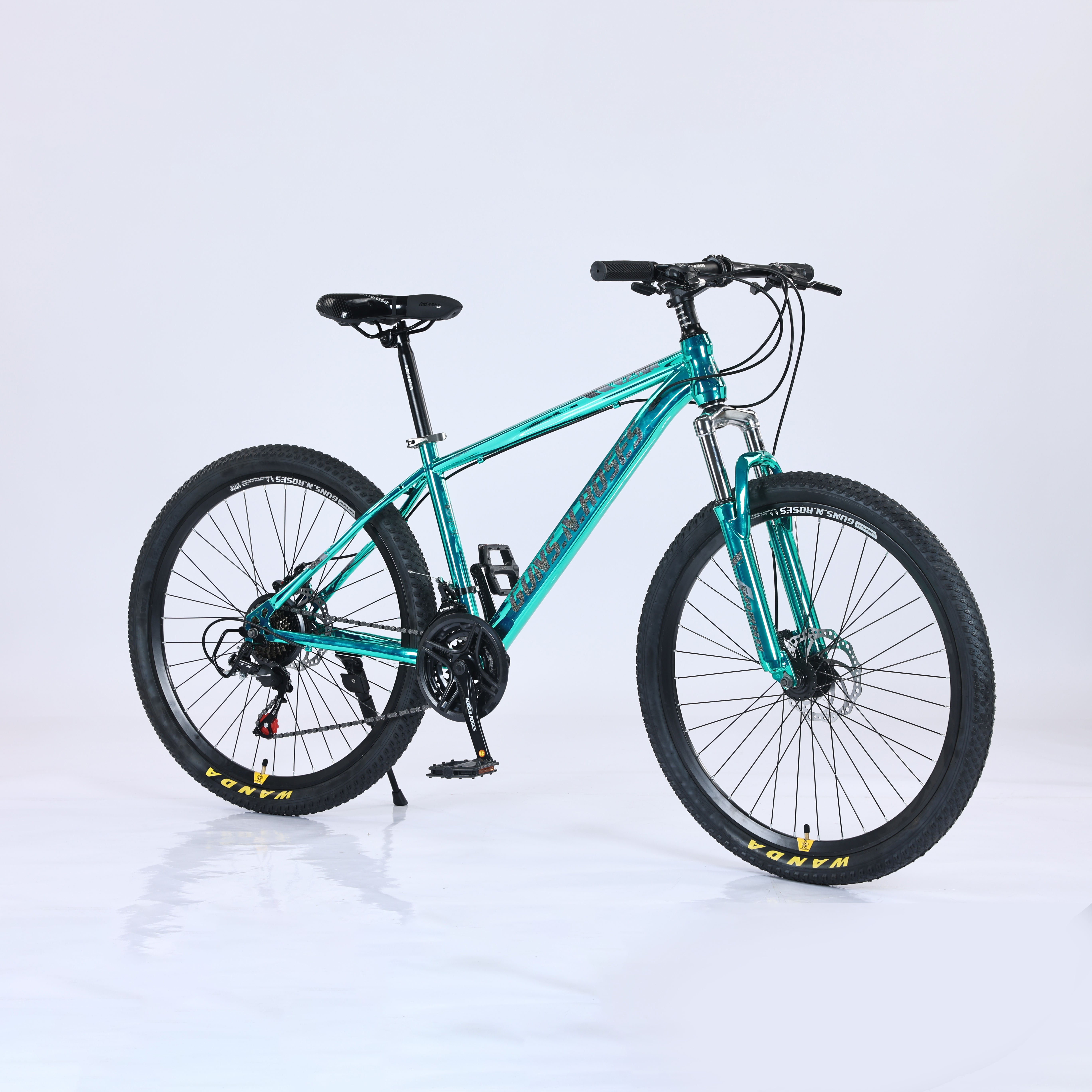 China Factory Cheap 26-Inch 21 Speed High Carbon Steel Stock Bicycle Disc Brake Spoke Wheel Customized Mountain Bike