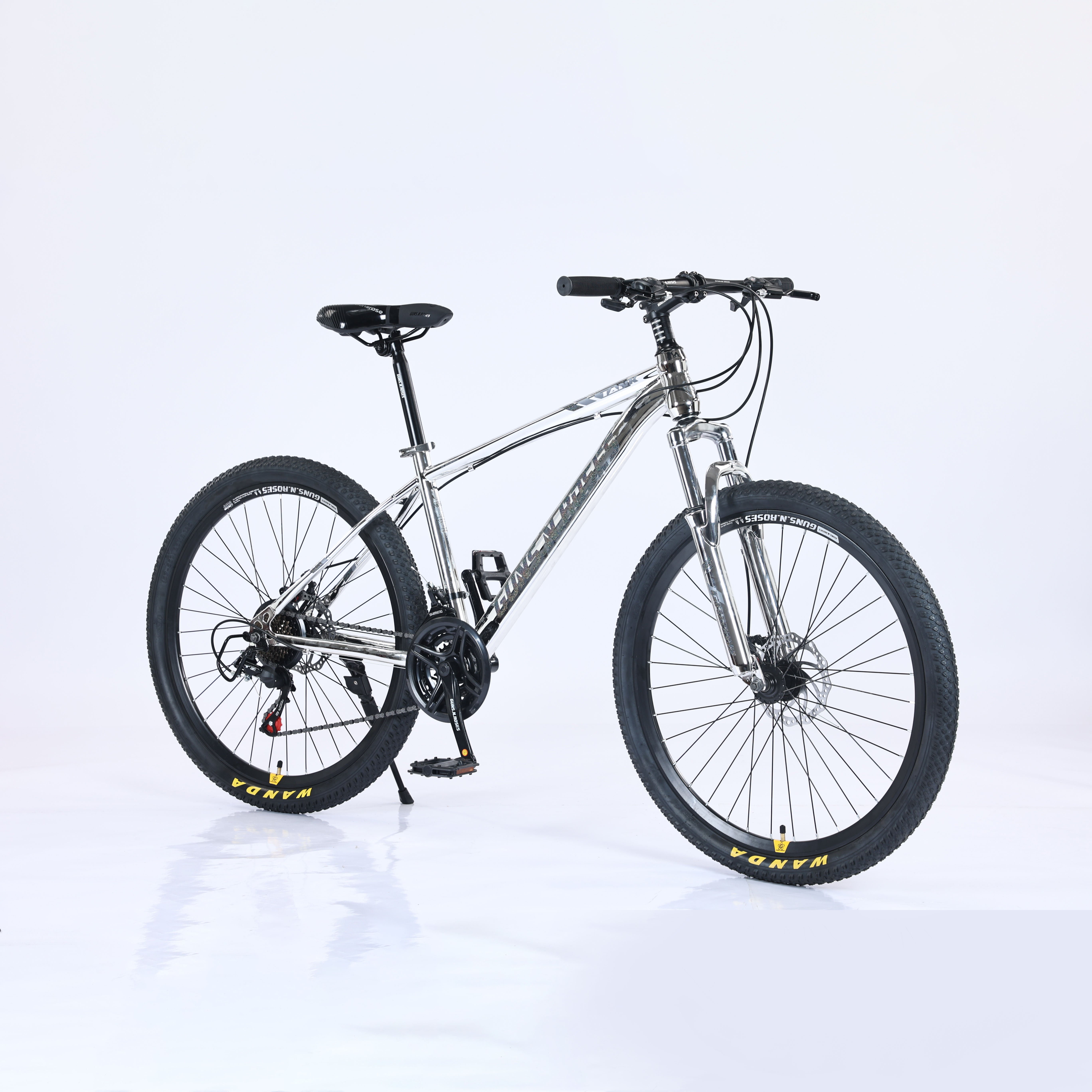 China Factory Cheap 26-Inch 21 Speed High Carbon Steel Stock Bicycle Disc Brake Spoke Wheel Customized Mountain Bike