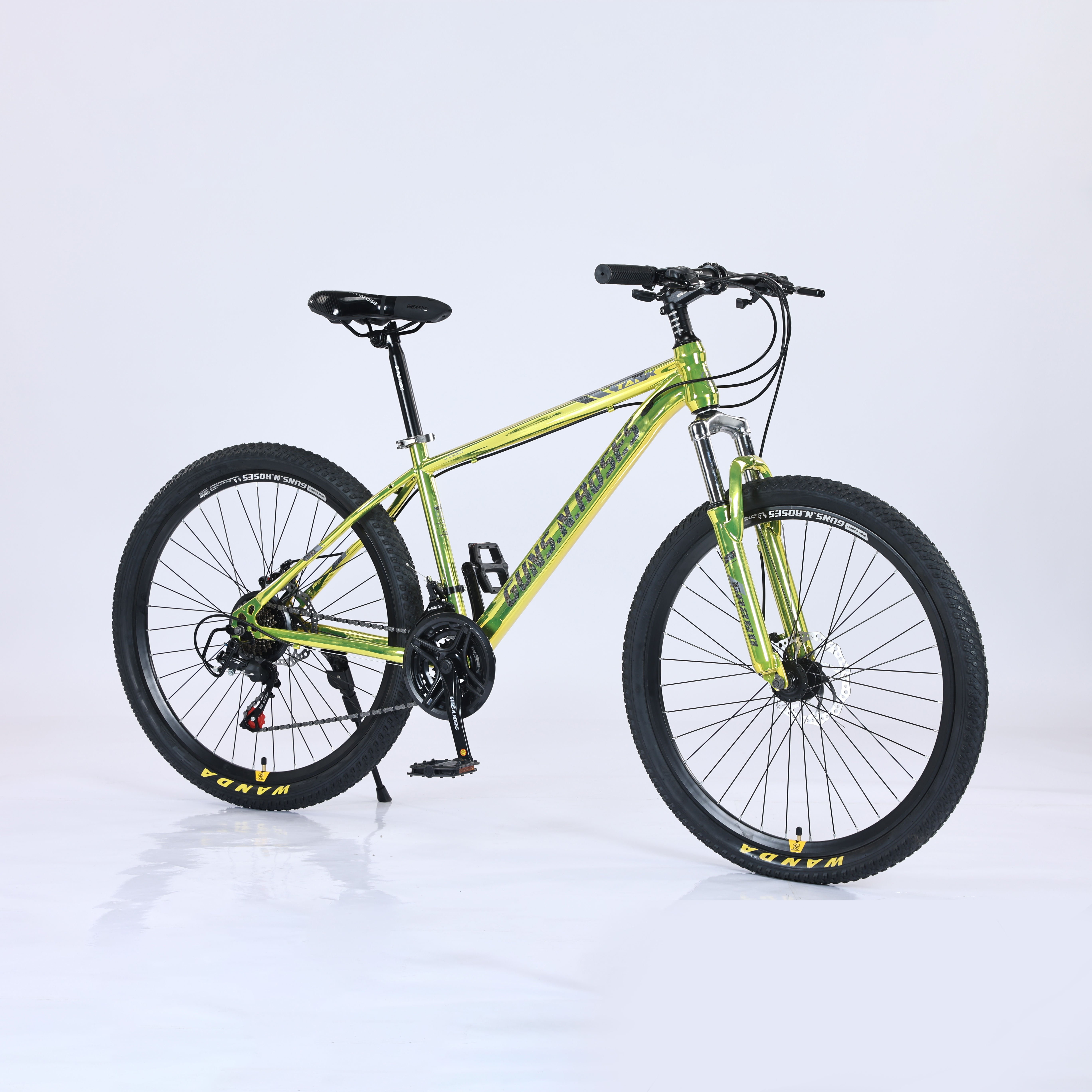 China Factory Cheap 26-Inch 21 Speed High Carbon Steel Stock Bicycle Disc Brake Spoke Wheel Customized Mountain Bike