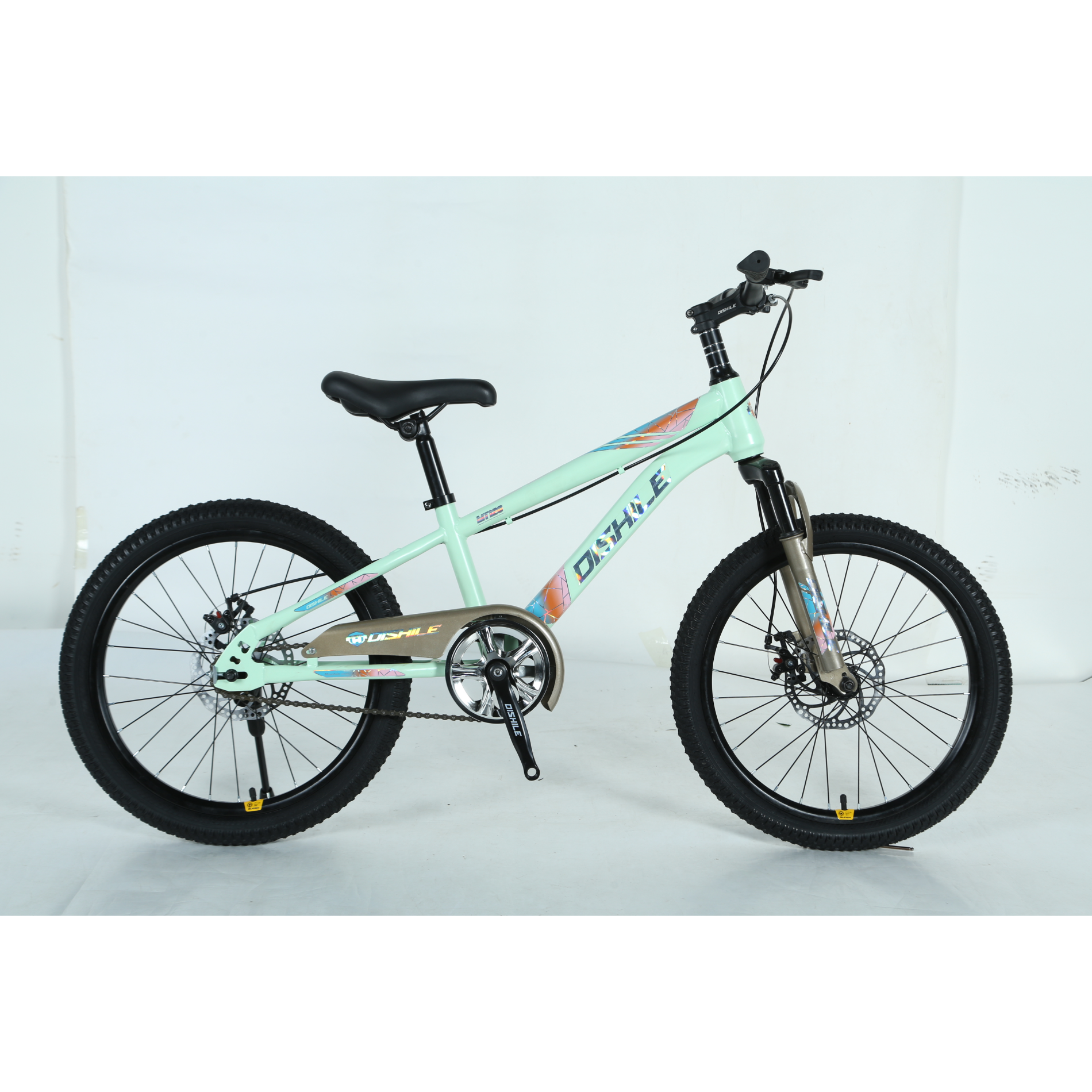 Hot selling Single Speed Folding Shock Absorber Bicycle Bike Disc Brake Student Mountain Bike