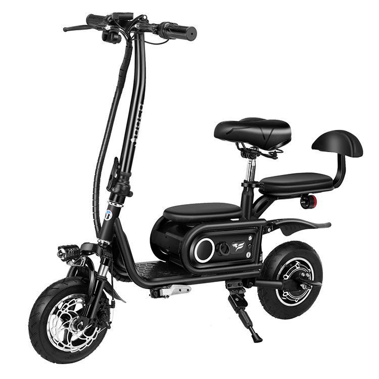 Portable Folding Electric City Bike for Adults Teens Single Speed ebike Rear Hub Motor with Lithium Battery electric bike